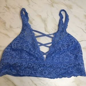 Blue Victoria’s Secret Bralette